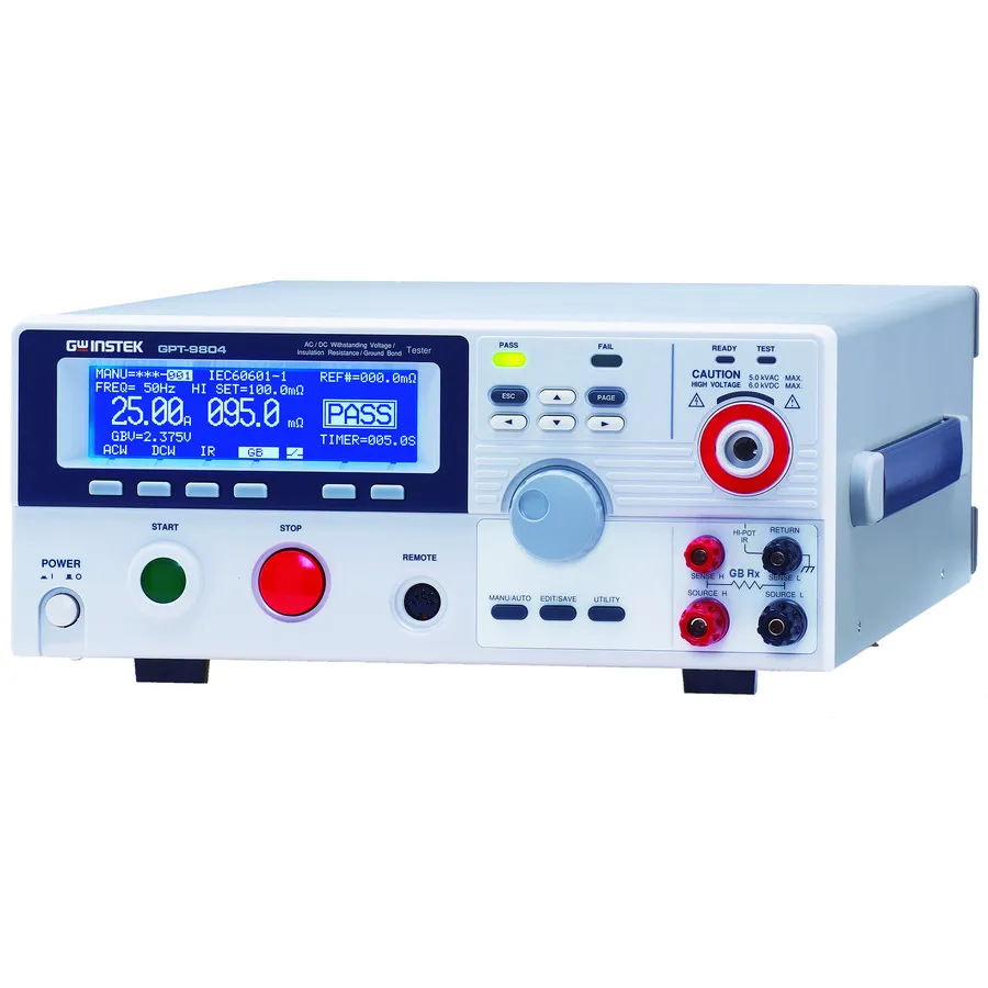GW Instek GPT-9804 Prüfer für elektrische Sicherheit