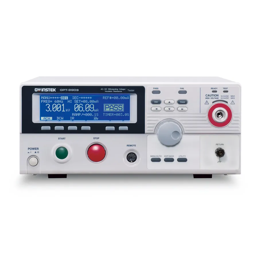 GW Instek GPT-9903A Prüfer für elektrische Sicherheit