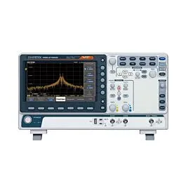GW Instek MDO-2102AG 100MHz 2-Channel Digital-Speicher-Oszilloskop mit Spektrumanalysator und 25MHz AWG
