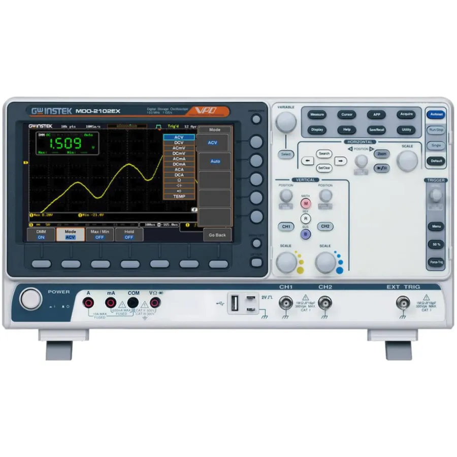 GW Instek MDO-2102EX Mixed-Domain-Oszilloskop