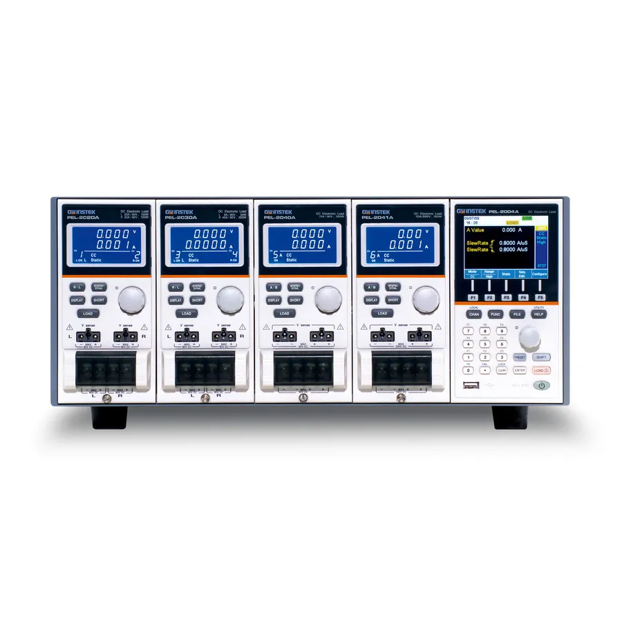 GW Instek PEL-2004A Programmierbare DC-Elektronlast 4-Slot Grundrahmen
