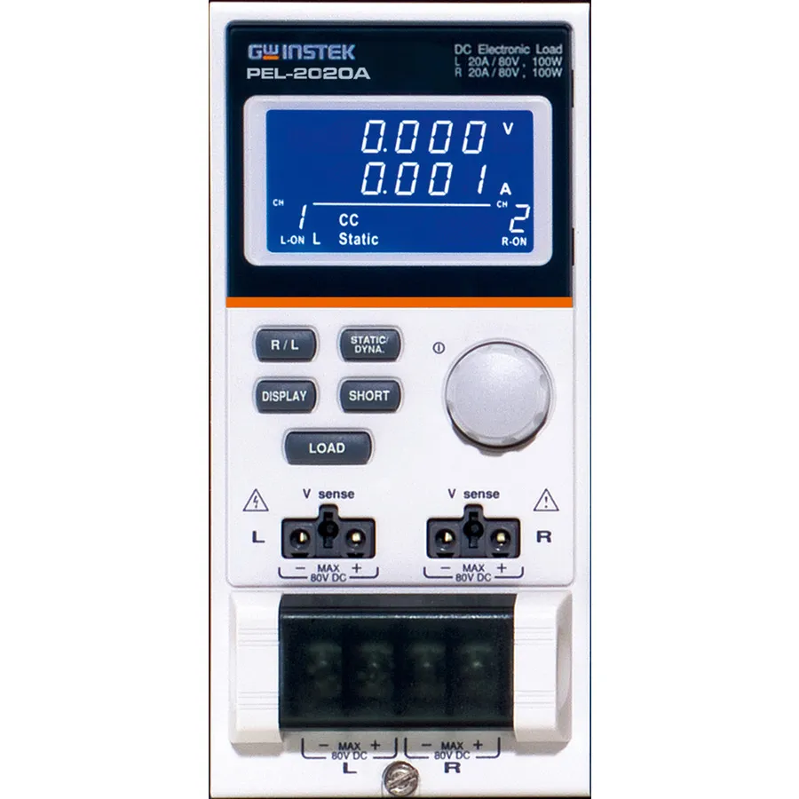 GW Instek PEL-2020A DC-Elektronische Last-Modul Dual-Channel
