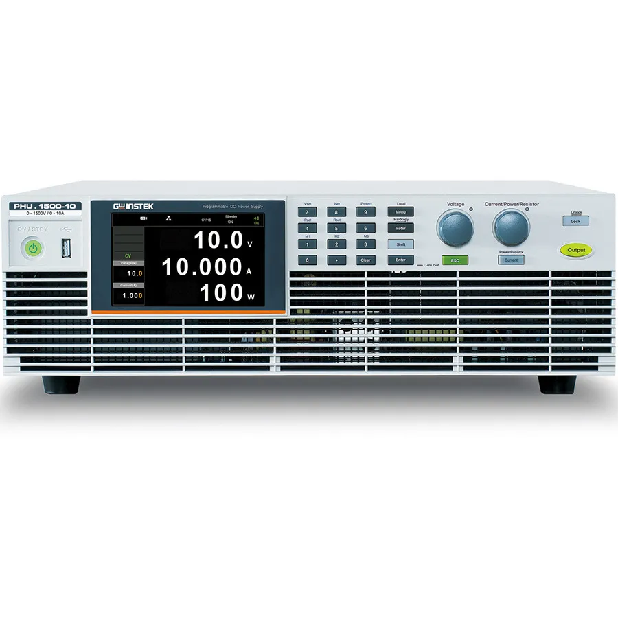 GW Instek PHU 1500-10-D Programmierbare DC-Stromversorgung