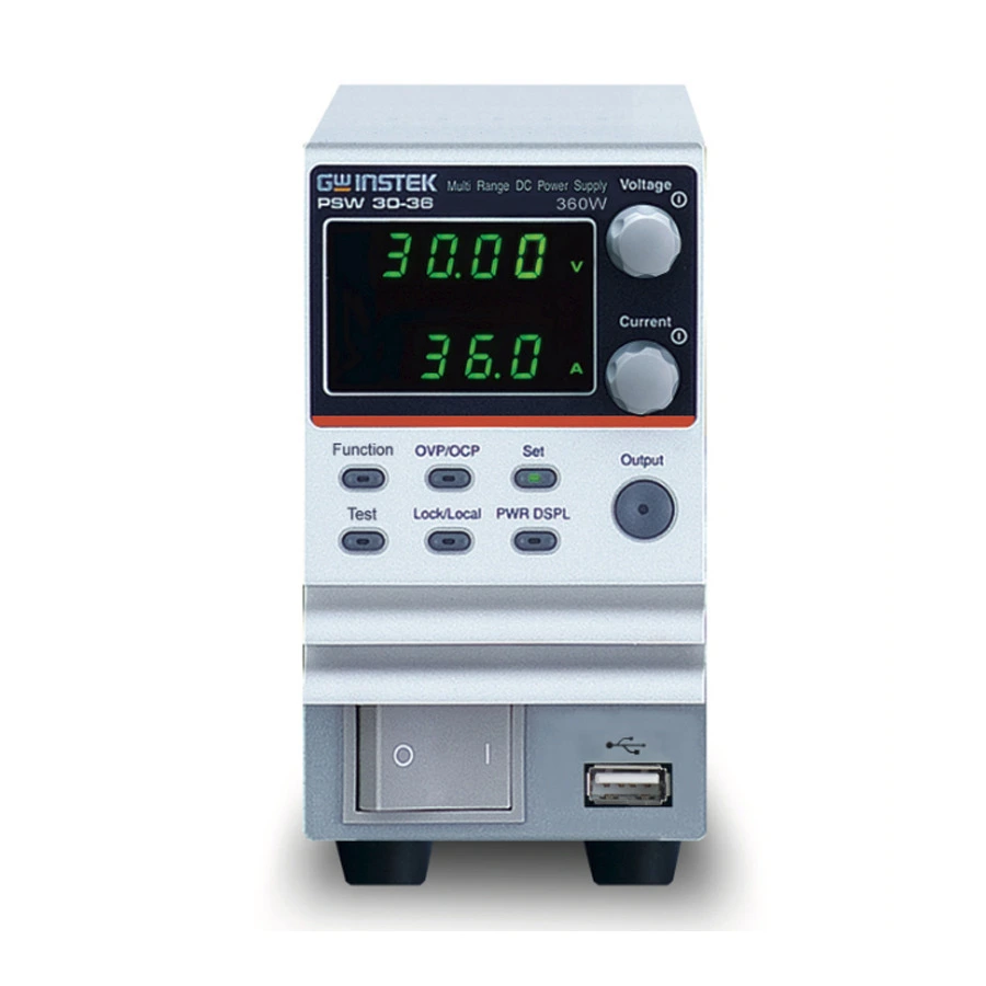 GW Instek PSW 250-4.5 Programmierbare Schalt-Gleichspannungs-Stromversorgung