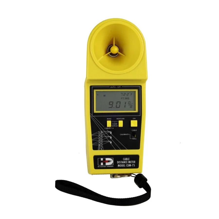 HDE CDM-75 Ultraschall-Kabelmessgerät