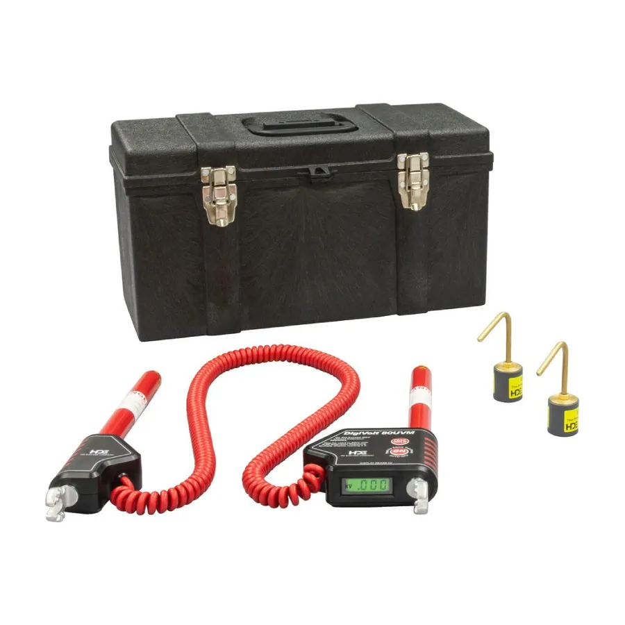 HDE DVM-80UVM Doppel-Stick-Digital-Voltmeter