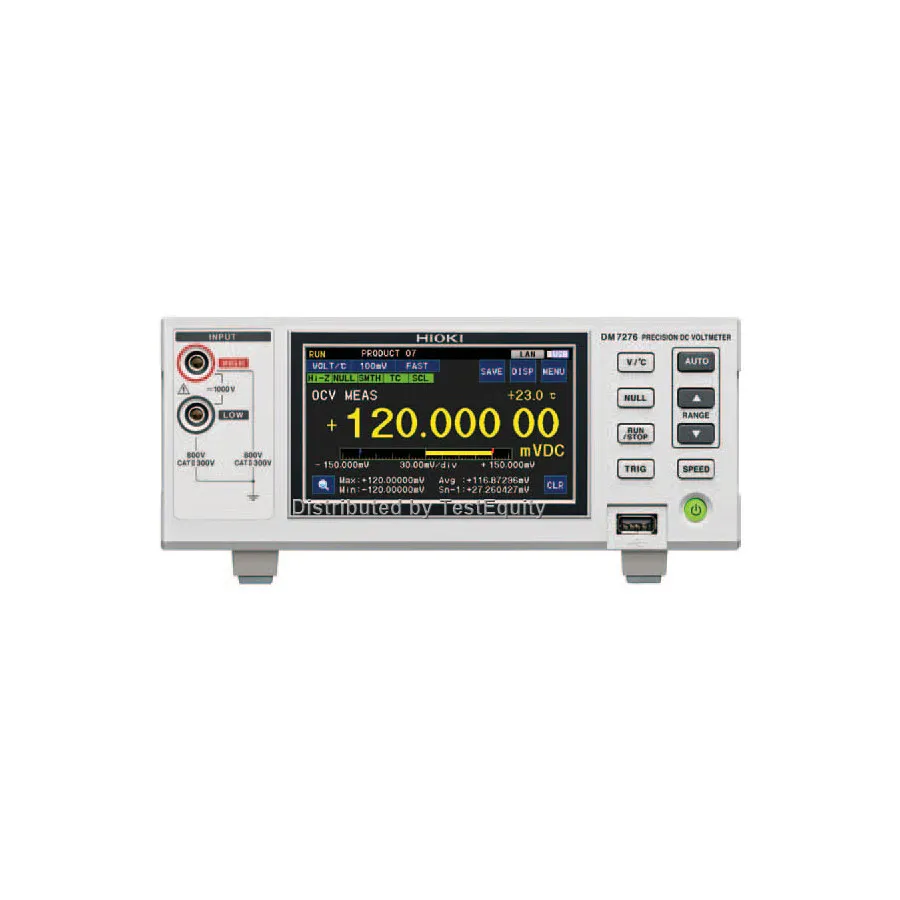Hioki DM7275-03 Präzisions-Gleichspannungs-Voltmeter