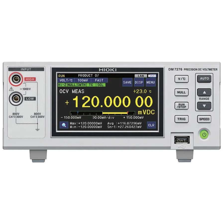 Hioki DM7276-01 Präzisions-DC-Voltmeter