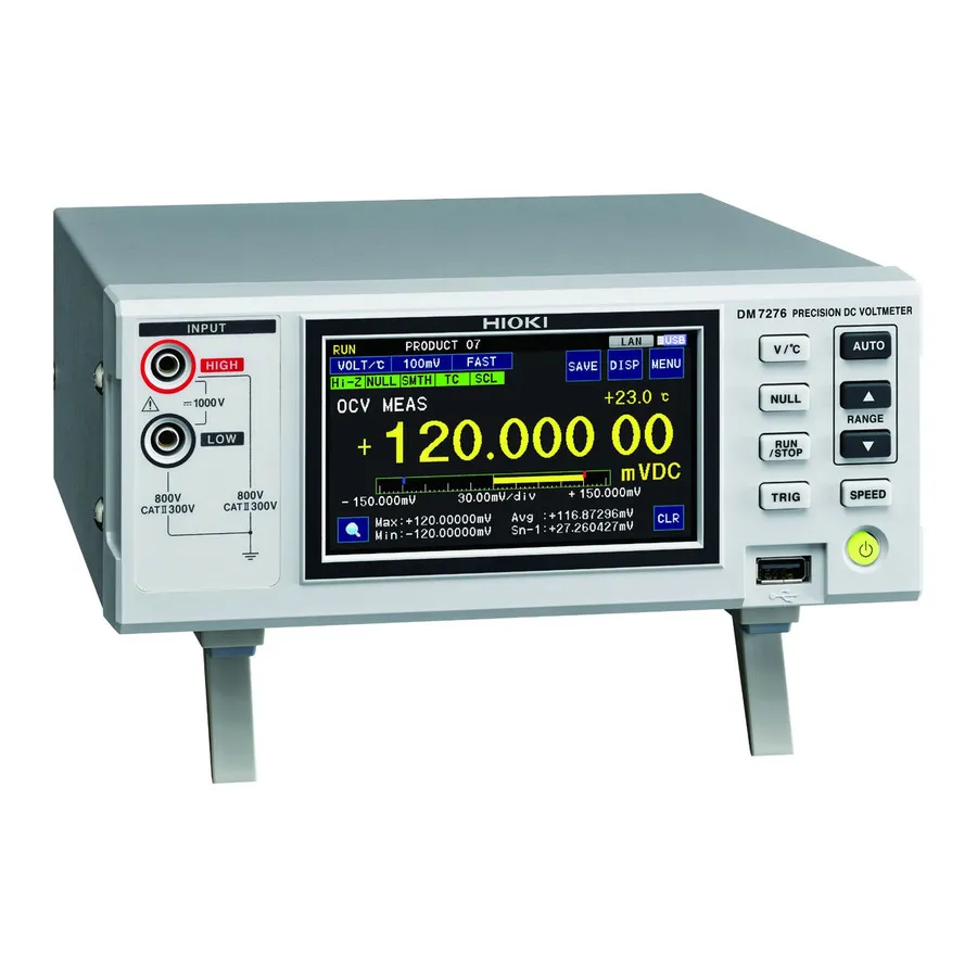 Hioki DM7276-03 Präzisions-DC-Voltmeter