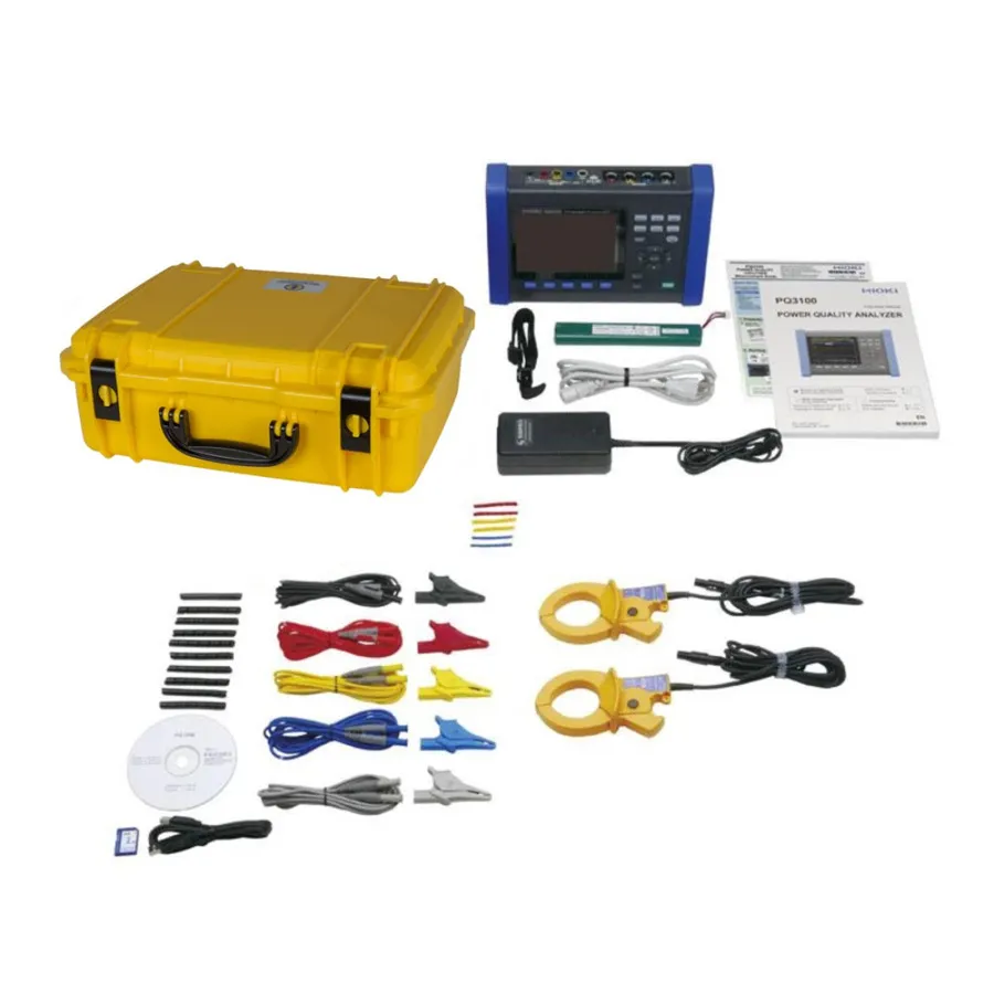 Hioki PQ3100-02/600 KIT Stromqualitäts-Analysator