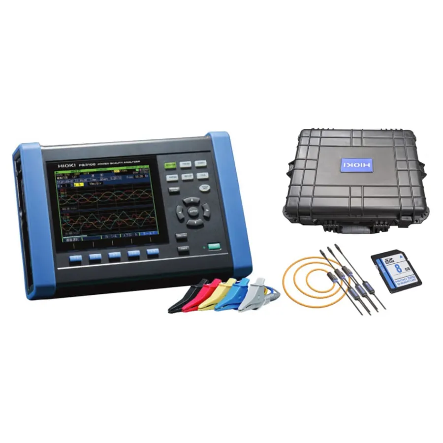 Hioki PQ3100-03/100 KIT Stromqualitäts-Analysator