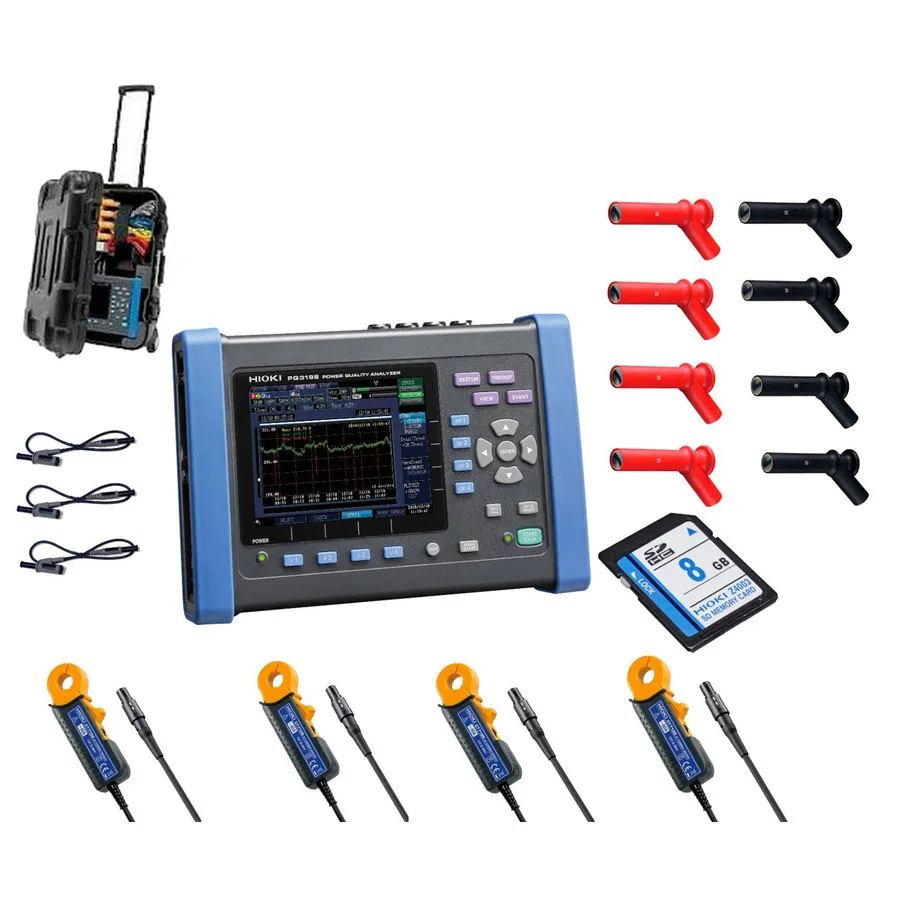 Hioki PQ3198/100 KIT Stromqualitäts-Analysator