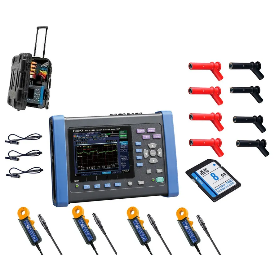 Hioki PQ3198/60 KIT Stromqualitäts-Analysator