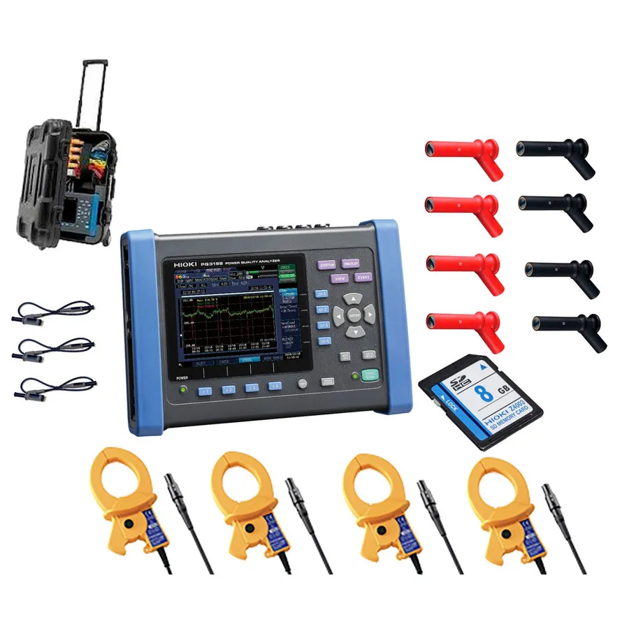 Hioki PQ3198/600 KIT Stromqualitäts-Analysator