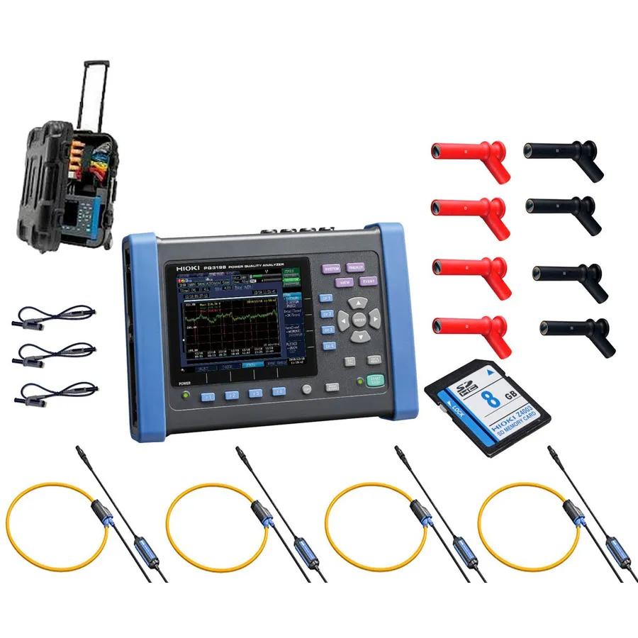 Hioki PQ3198/6000 KIT Stromqualitäts-Analysator-Set