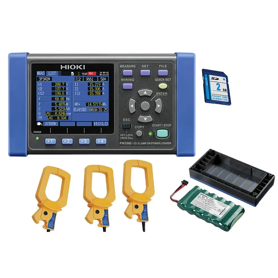 Hioki PW3365-20/1000Pro KIT Stromlogger