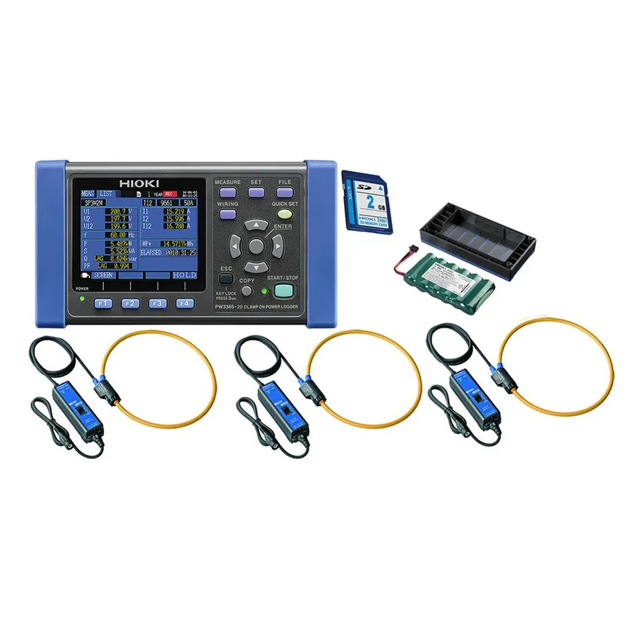 Hioki PW3365-20/5000Pro KIT Leistungslogger