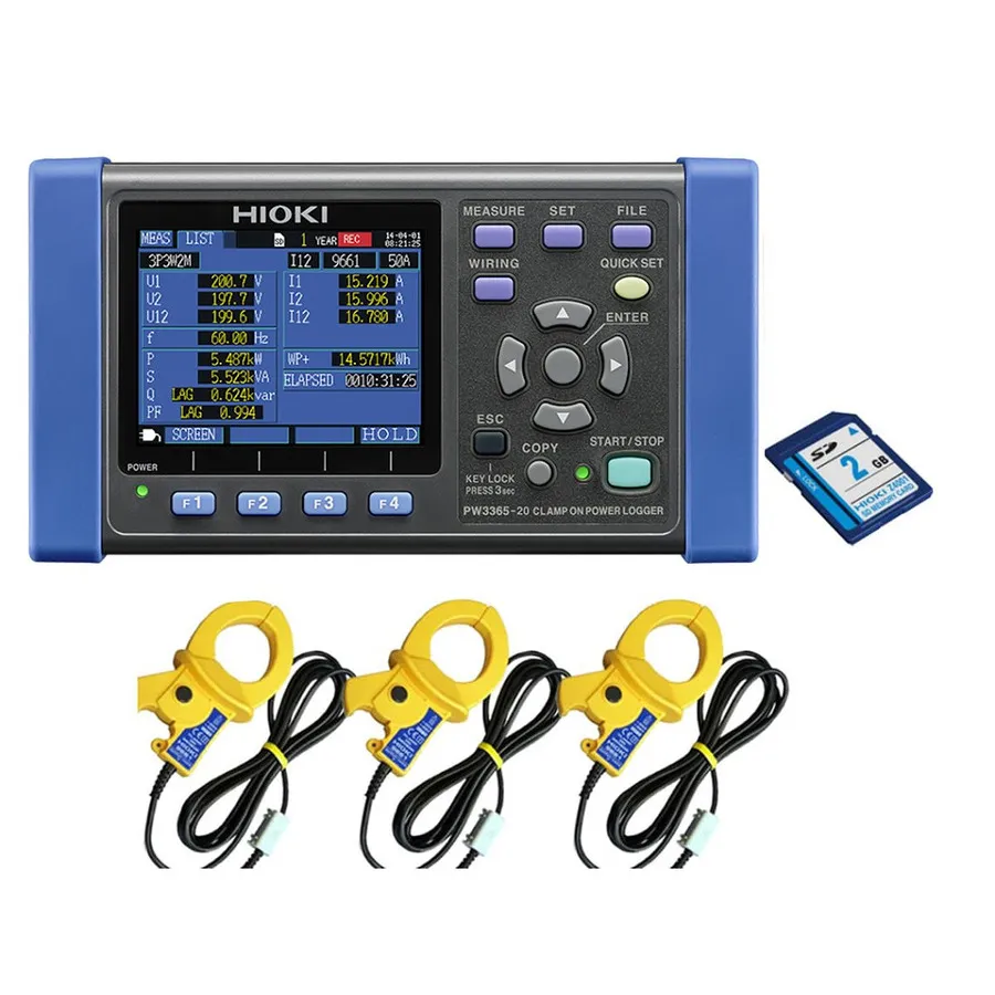 Hioki PW3365-20/500Pro KIT Power Logger