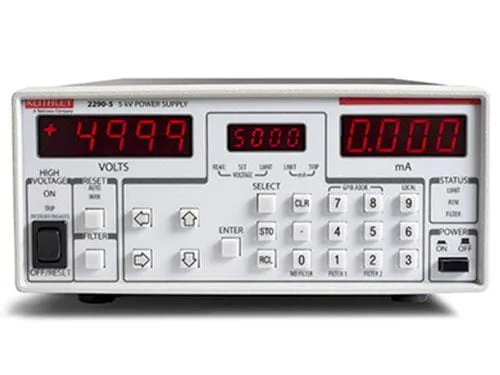 Keithley 2290-5-MHV SHV-Buchse zu MHV-Stecker-Kabel