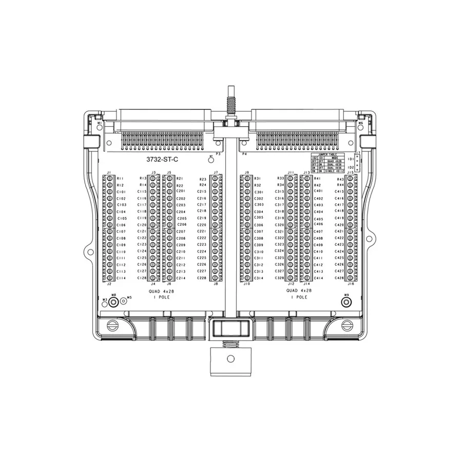 Keithley 3732-ST-C Schraubklemmen-Block