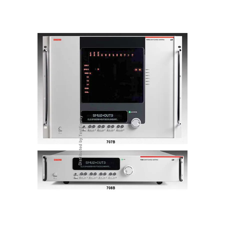 Keithley 708B Schaltmatrix-Grundrahmen
