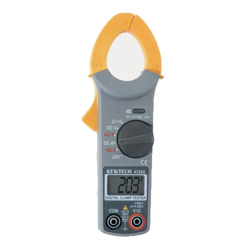 Kewtech KT203 AC/DC-Stromzangenmessgerät