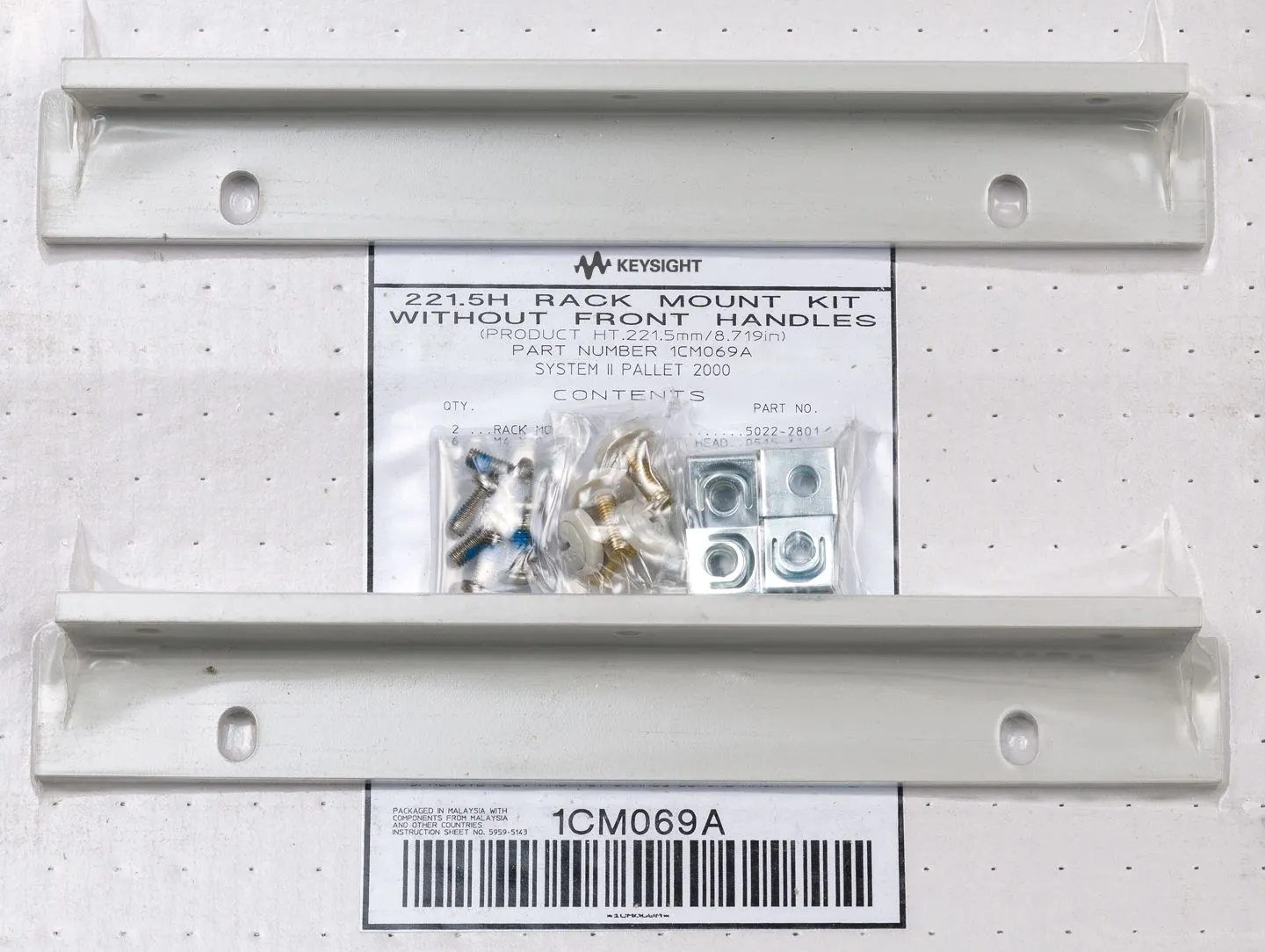 Keysight 1CM069A Rackmount-Flanschsatz