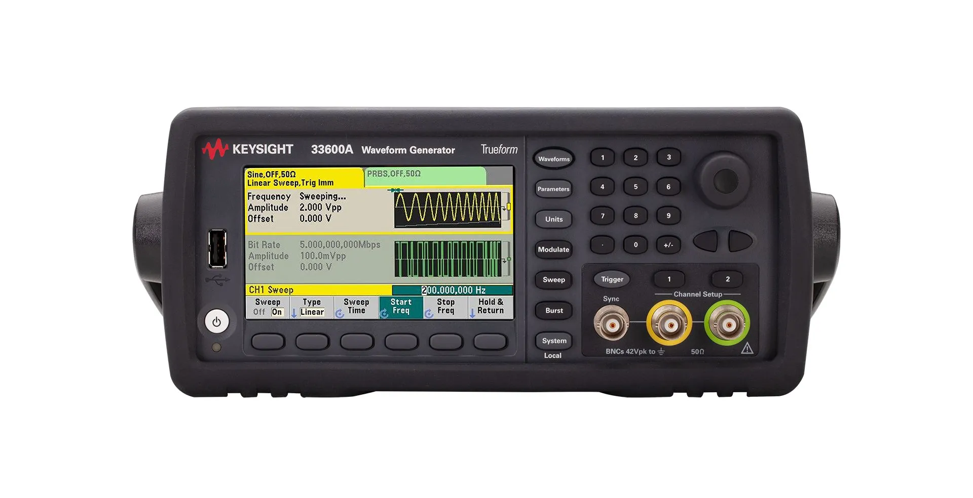 Keysight 33611A Trueform Funktions-/Arbitrary Waveform Generator