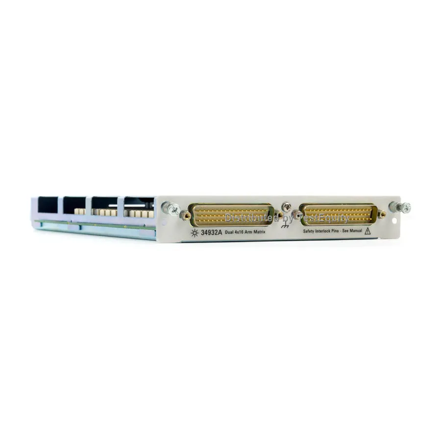 Keysight 34932A Dual-4x16-Armatur-Matrix