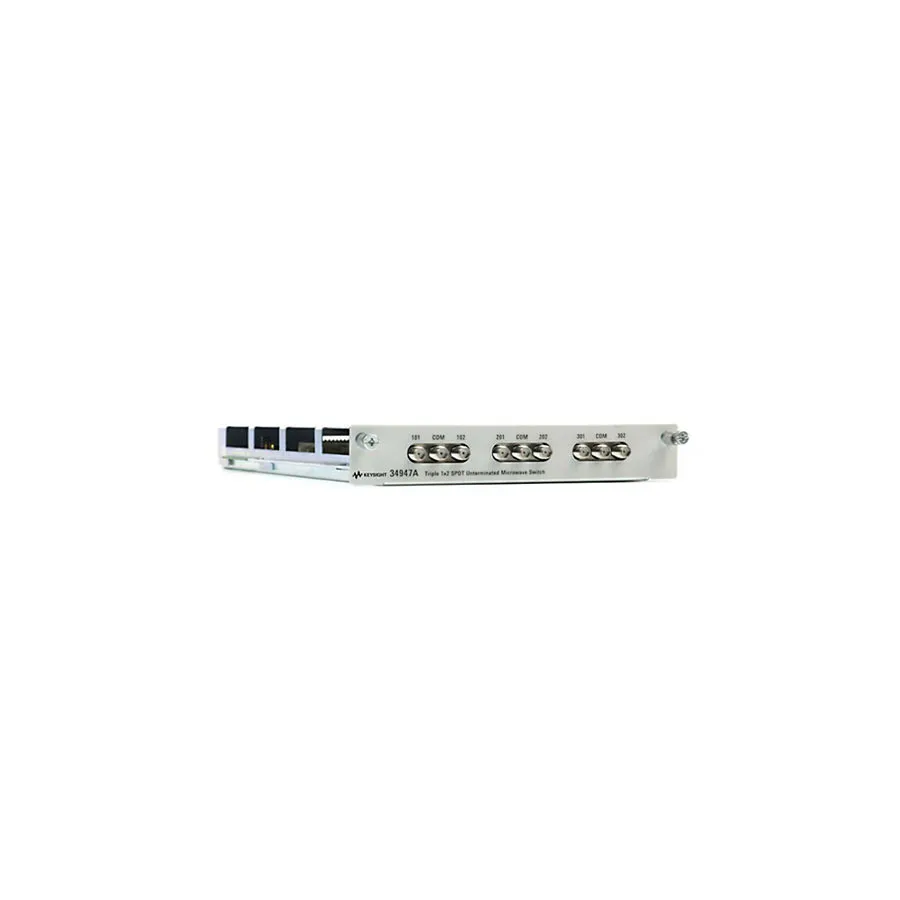 Keysight 34947A/026 Triple 1x2 SPDT nicht terminiertes Mikrowellenschalter-Modul