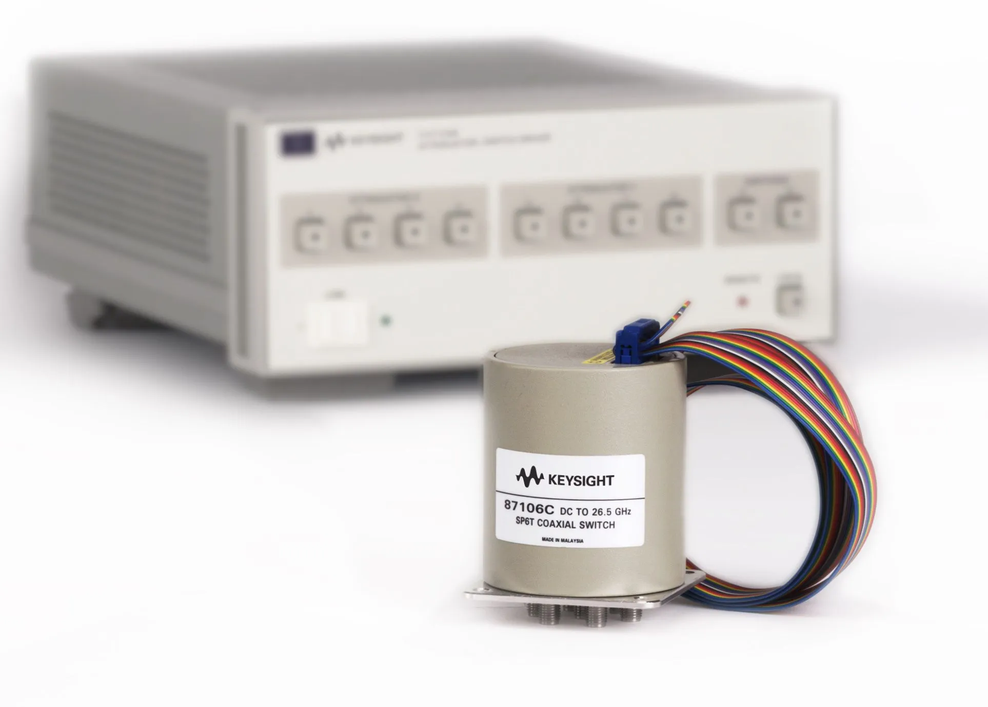 Keysight 87106C Multiport-Koaxialschalter