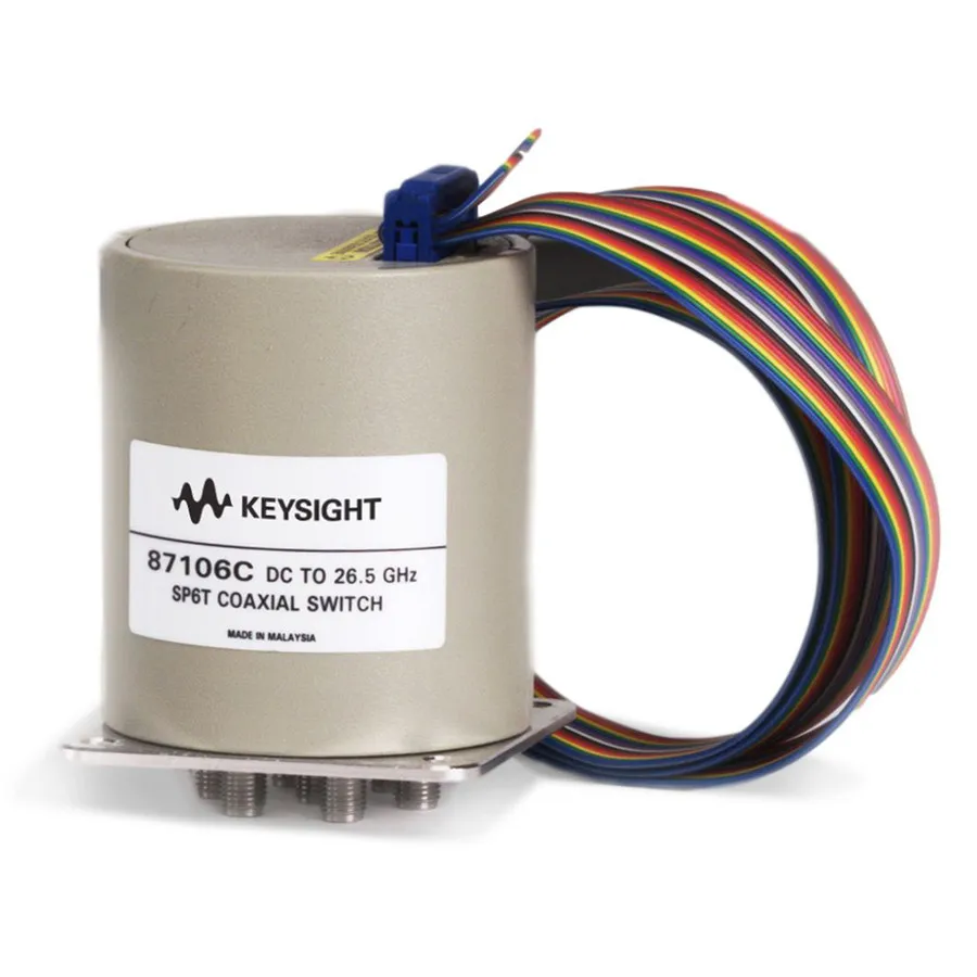 Keysight 87106C Multiport-Koaxialschalter
