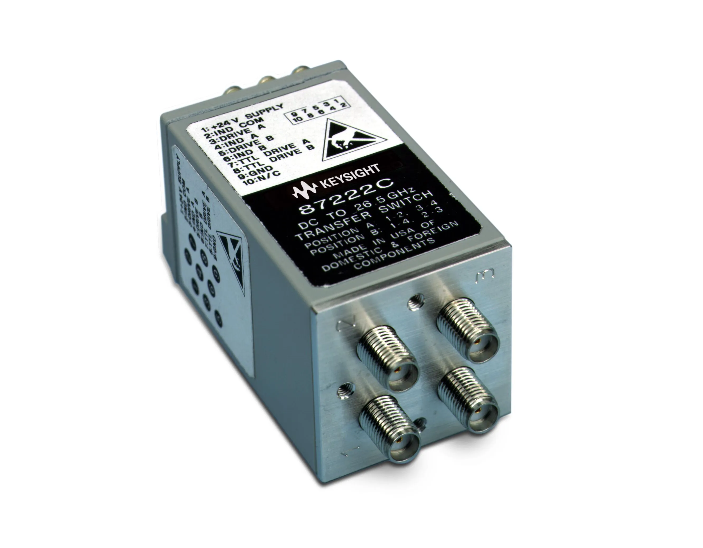Keysight 87222C Koaxialer Umschalter