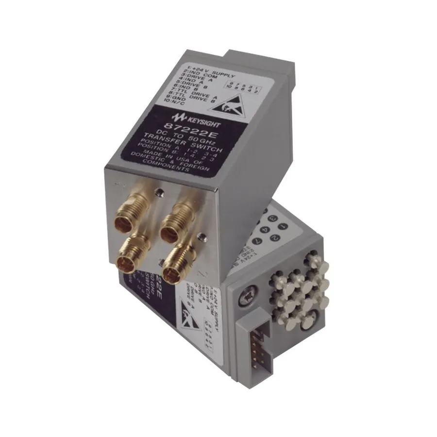 Keysight 87222E/100 4-Port Koaxialer Umschalter
