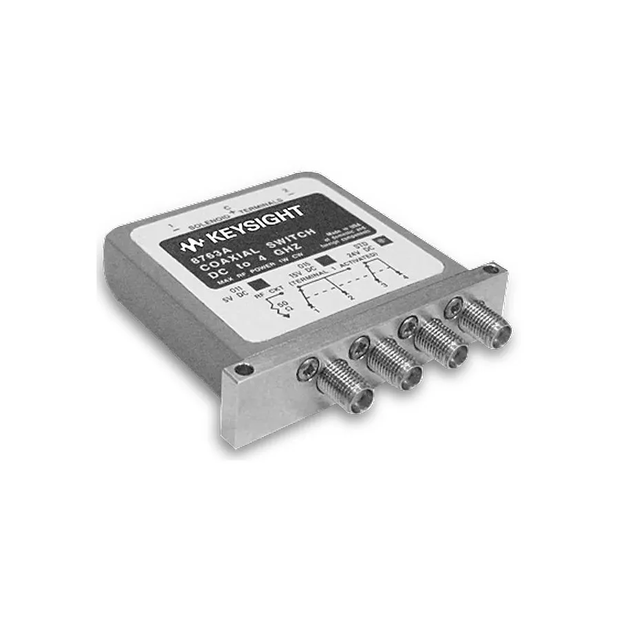 Keysight 8763A/T24 Koaxialschalter