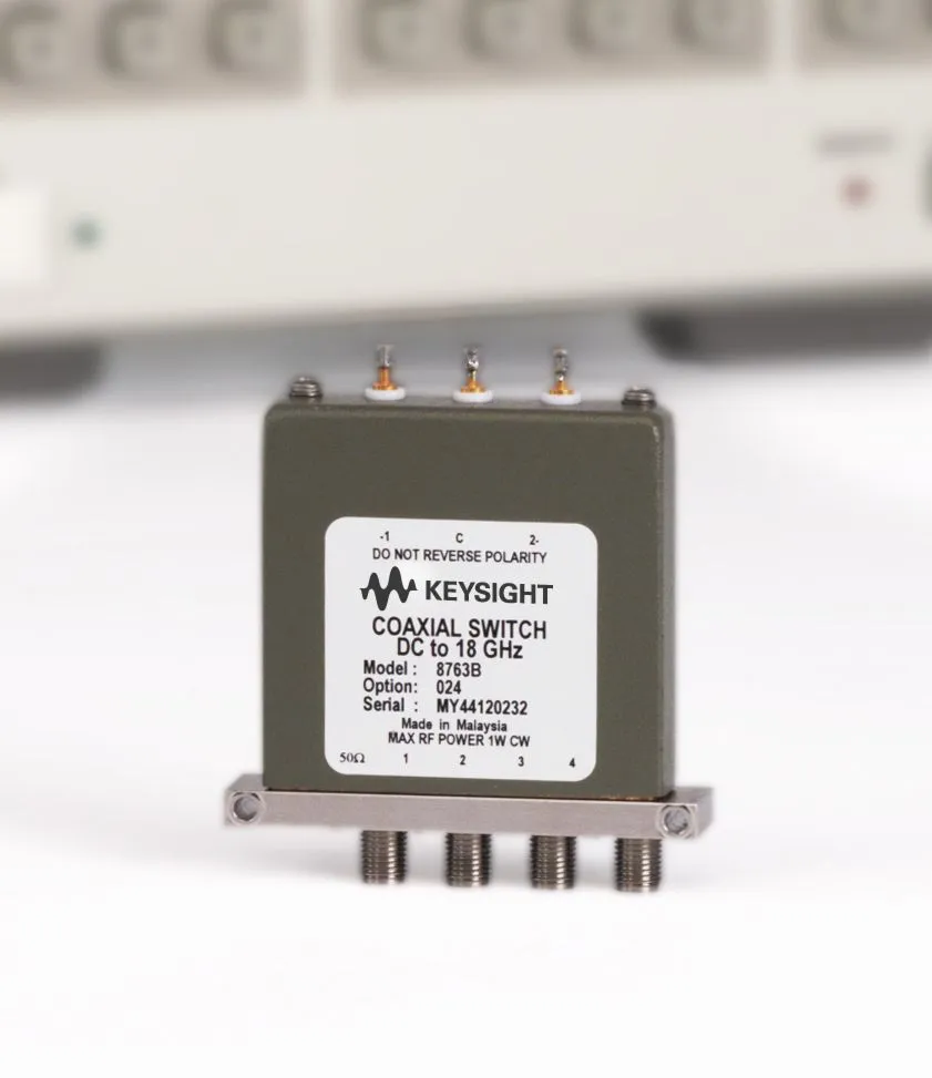 Keysight 8763B Koaxialschalter