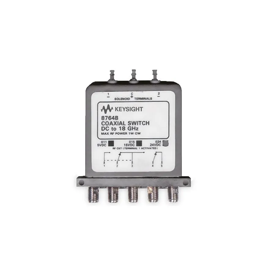 Keysight 8764B/T24 Koaxialschalter
