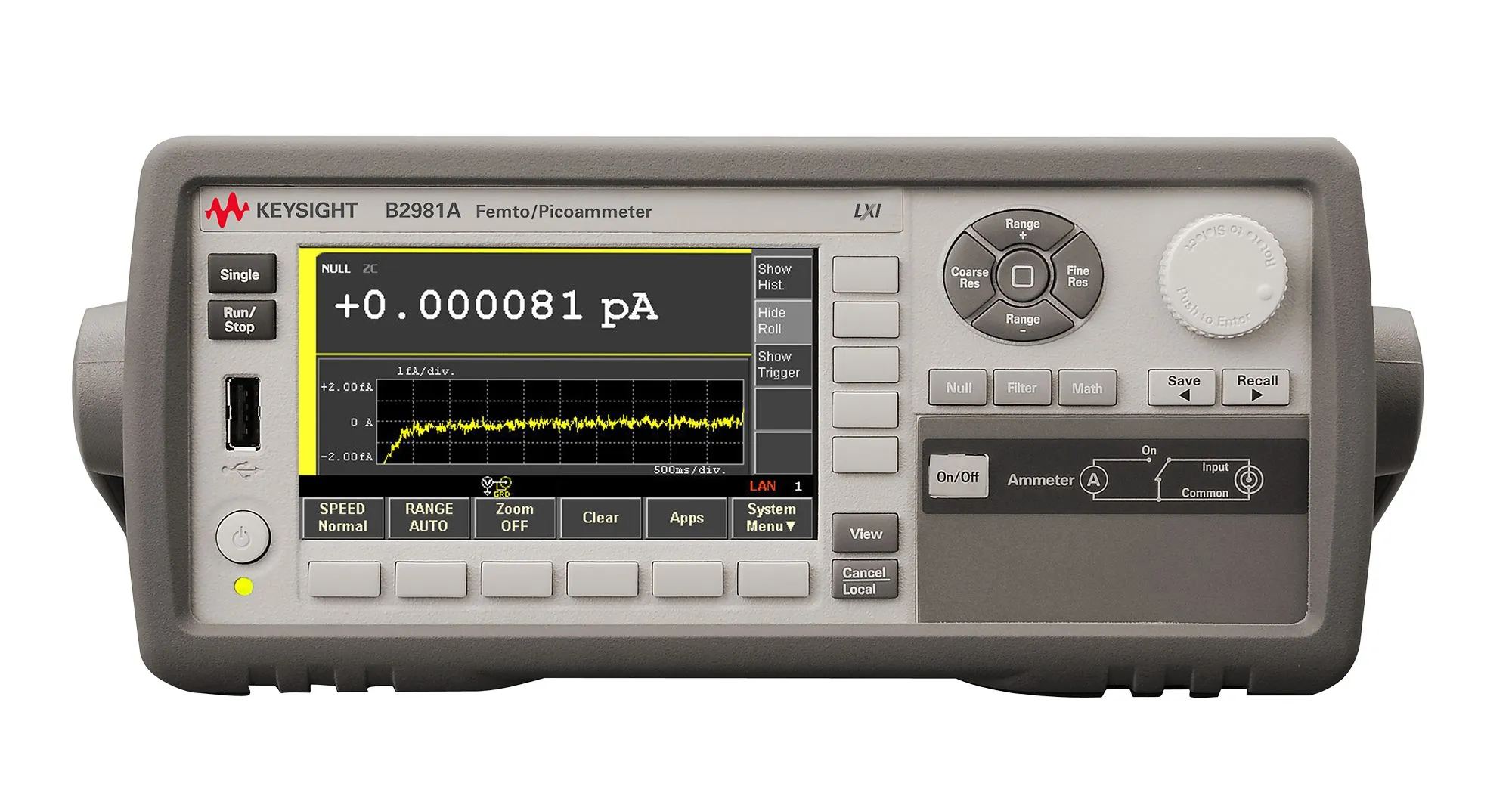 Keysight B2981A Femto-/Pikoamperemeter