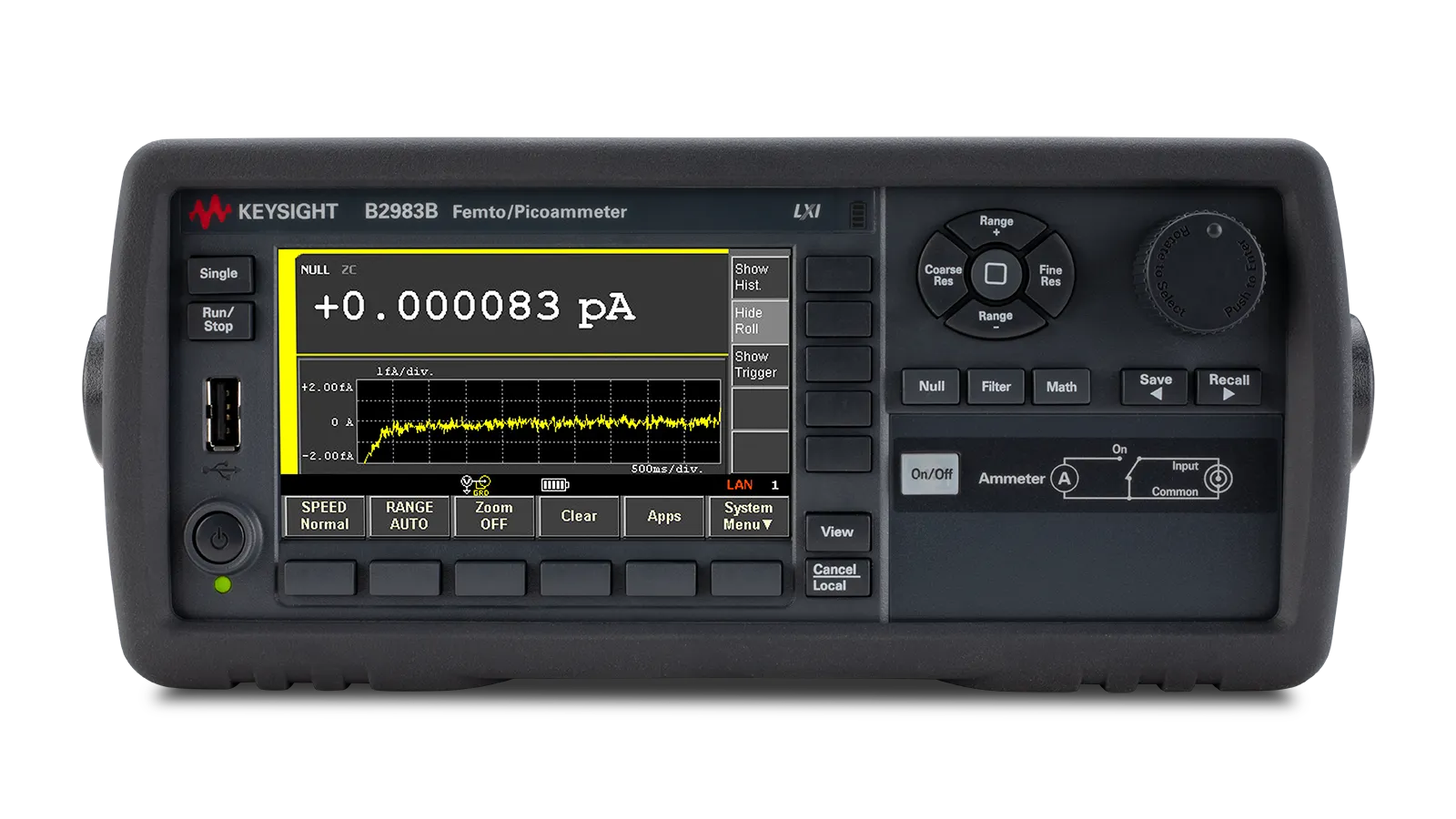 Keysight B2983B Femto-/Pikoammeter