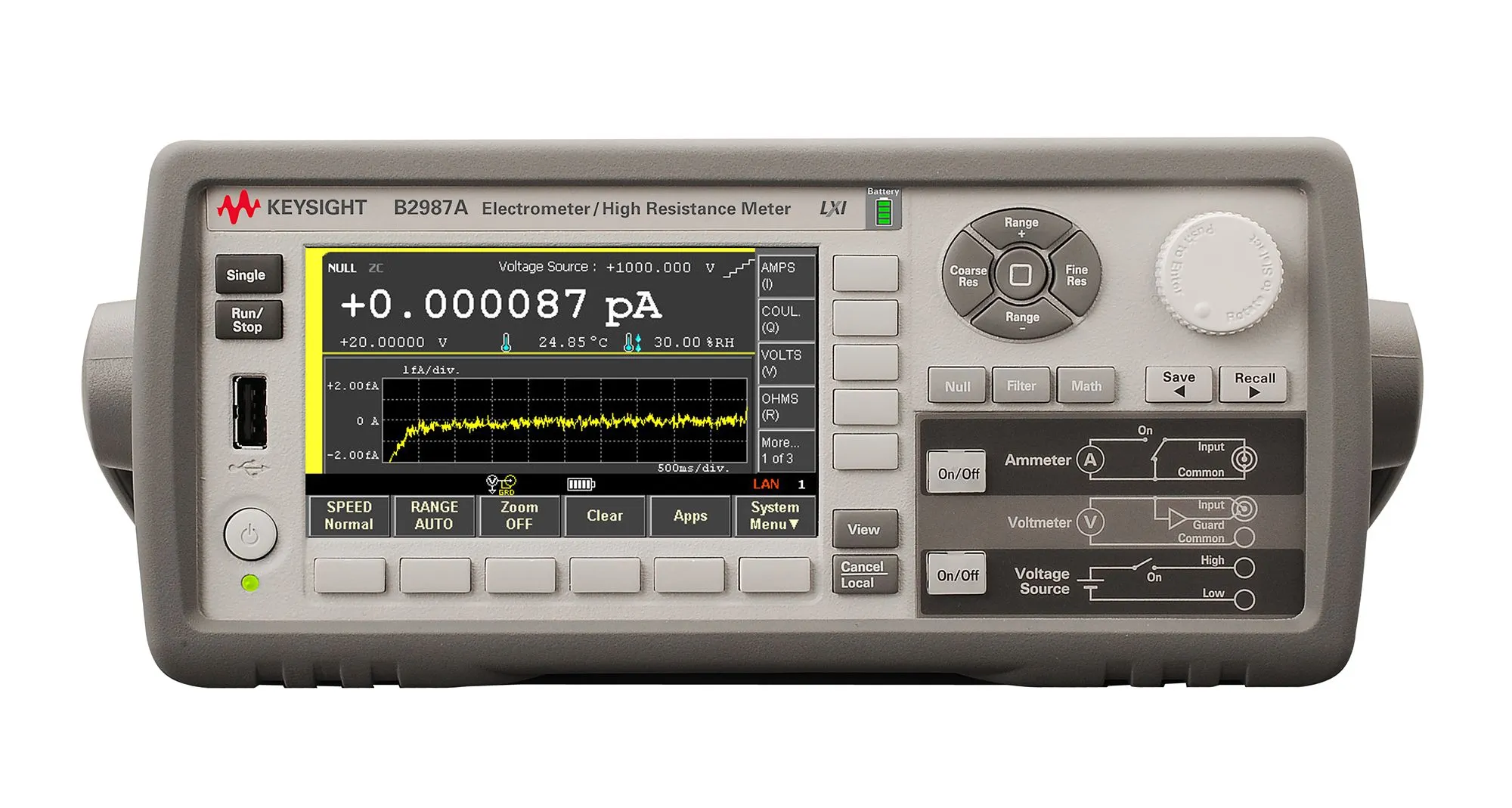 Keysight B2987A Elektrometer/Hochohmwert-Messgerät