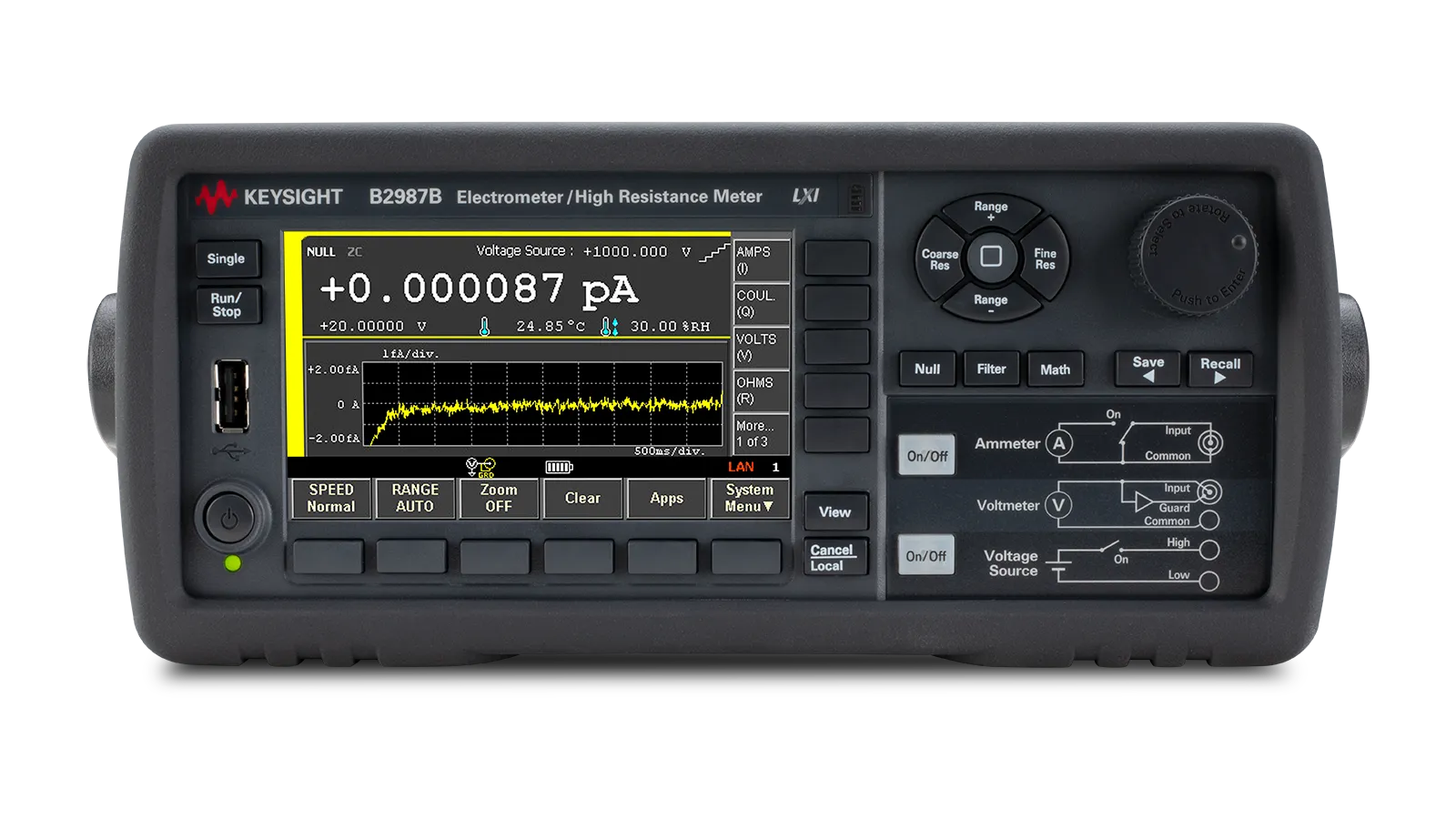 Keysight B2987B Elektrometer/Hochohmwert-Messgerät
