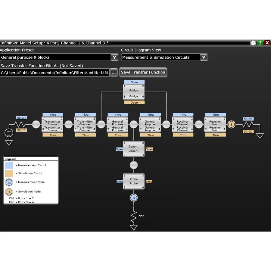 Keysight D9010ASIO Software für fortgeschrittene Signalintegrität