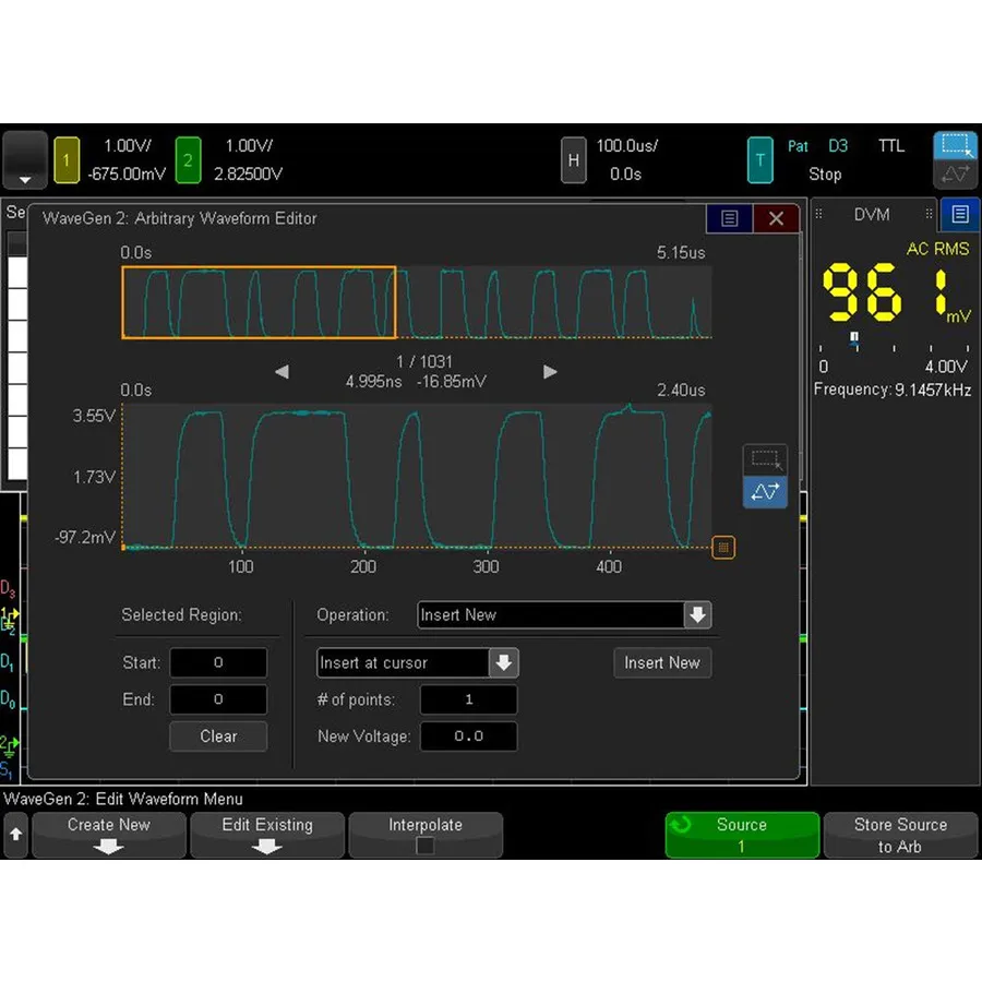 Keysight DSOX6WAVEGEN2 2-Kanal-Funktions-Signalgenerator-Software