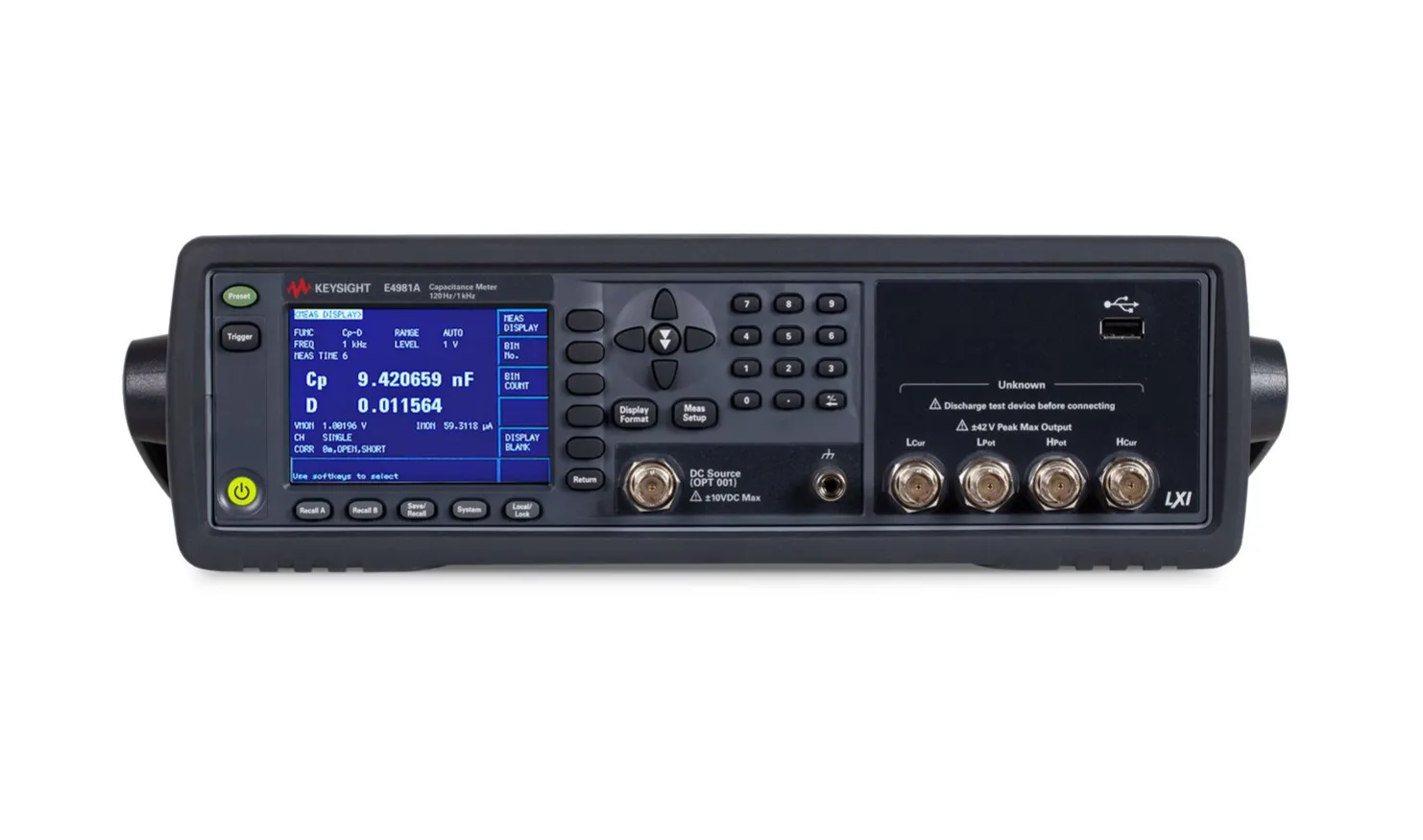 Keysight E4981A Kapazitätsmessgerät