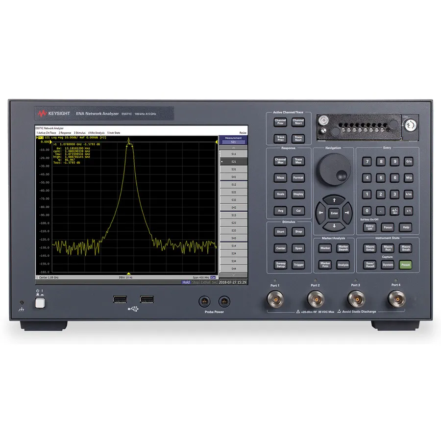 Keysight E5071C/019/480/UNQ Vektornetzwerkanalysator