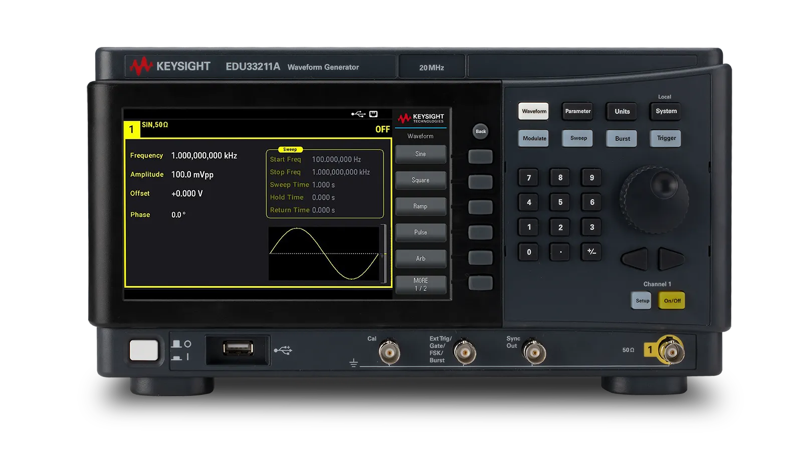Keysight EDU33211A Funktions-/Arbiträr-Signalgenerator