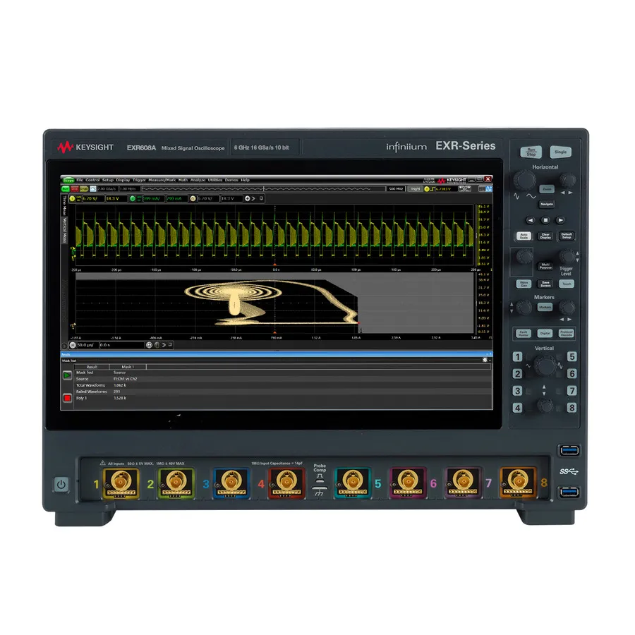 Keysight EXR608A Infiniium Echtzeit-Oszilloskop