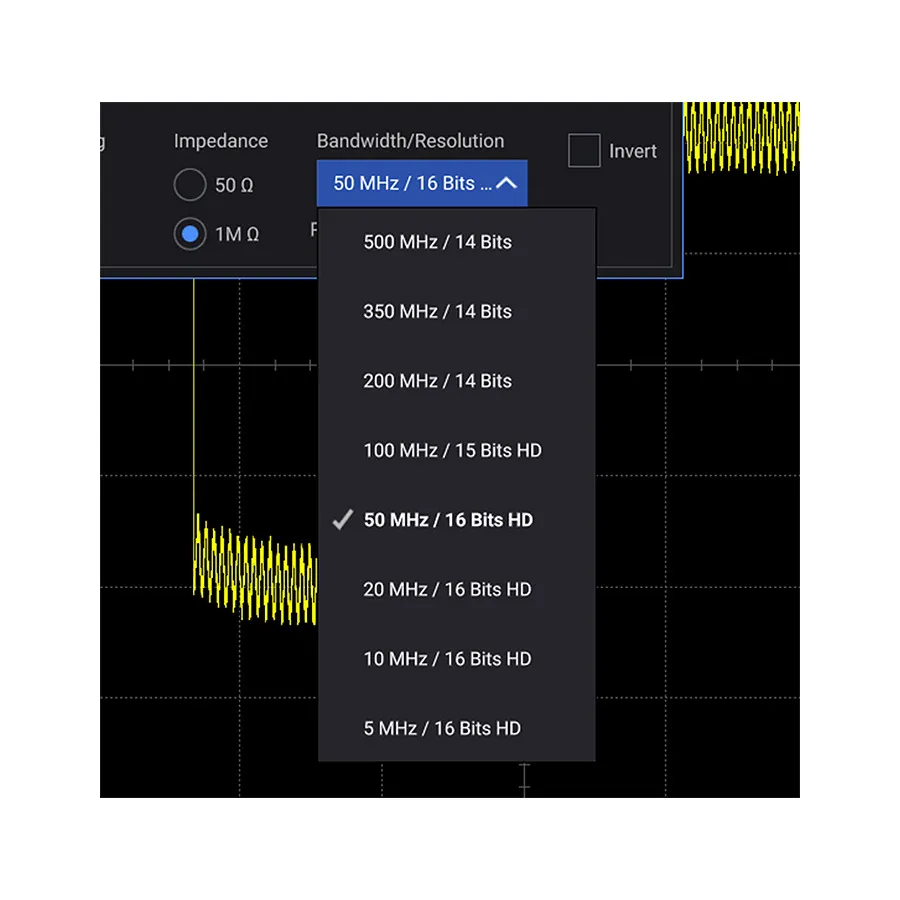 Keysight HD3BW/010 Bandbreiteverbesserung 350 auf 500 MHz