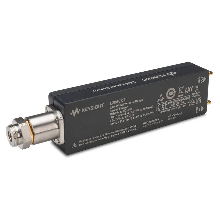Keysight L2066XT Thermische Vakuumkompatibilität Spitzenleistungs- und Durchschnittsleistungssensor