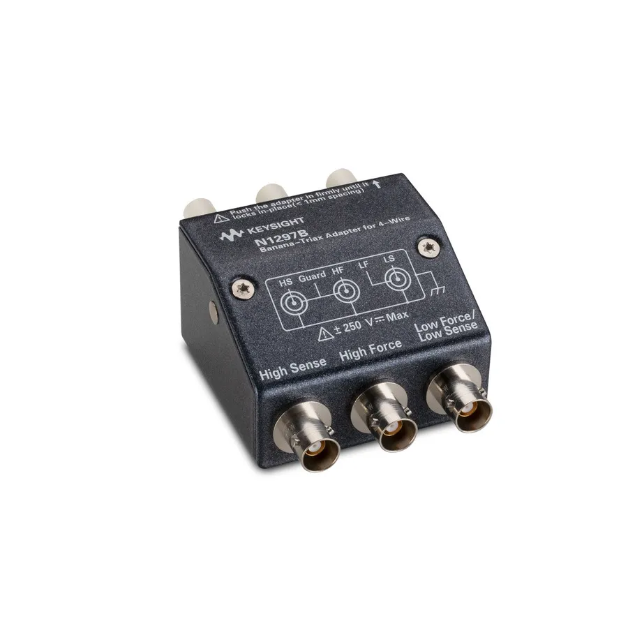 Keysight N1297B Bananenstecker-zu-Triax-Adapter